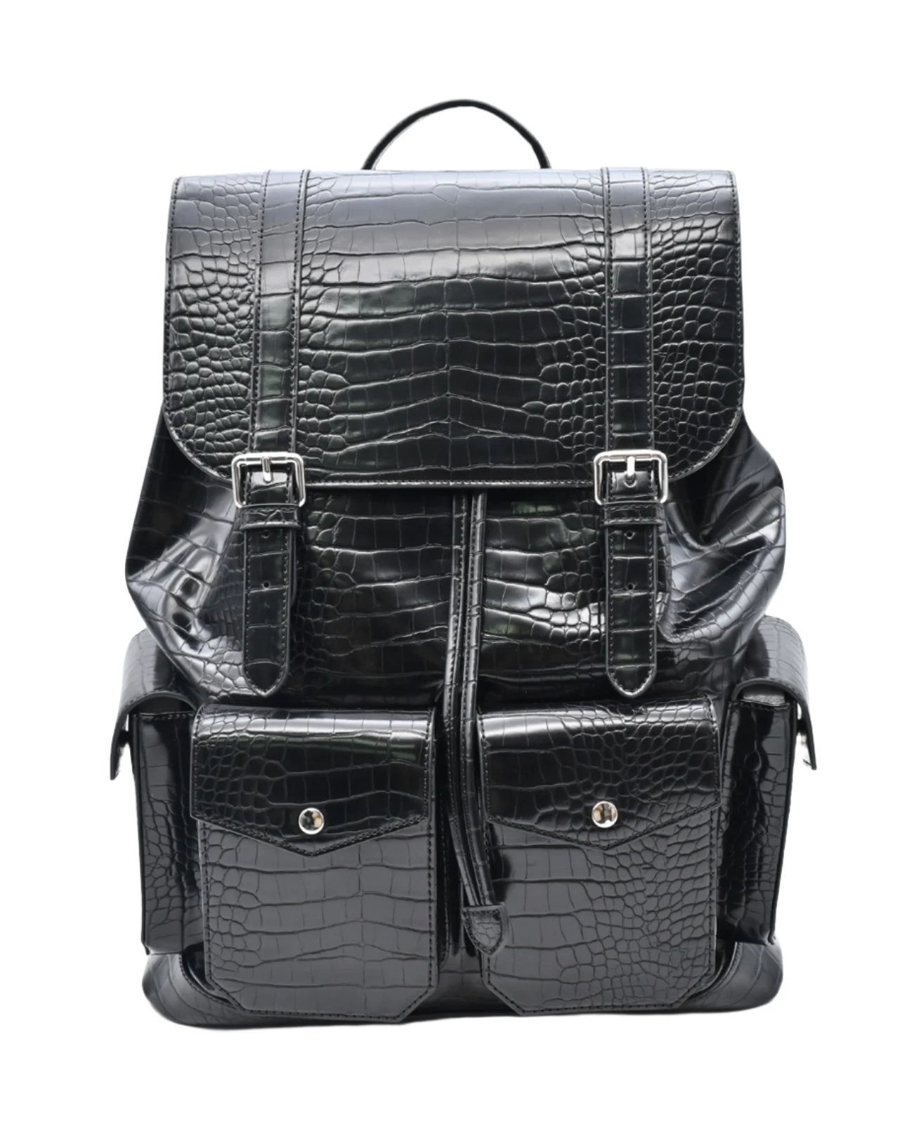 Black "Voyager" Backpack