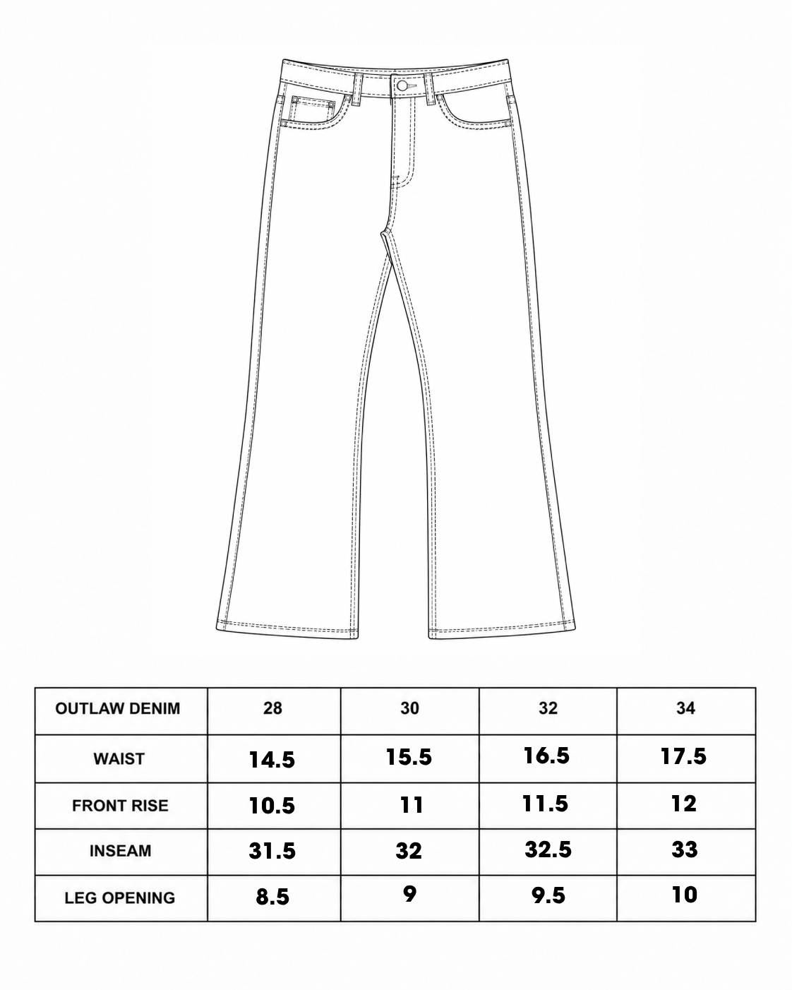 "Outlaw" Denim